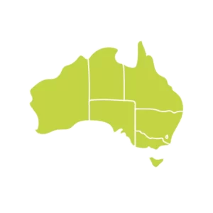 Map of Australia