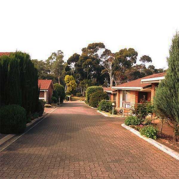 Chippendale Retirement Village driveway